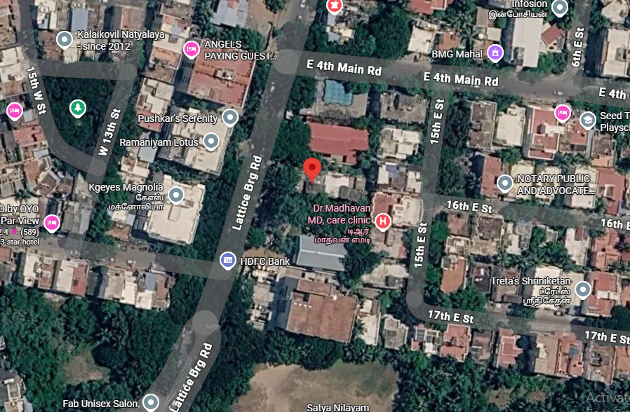 Outright 0.178 Acres - Thiruvanmaiyur