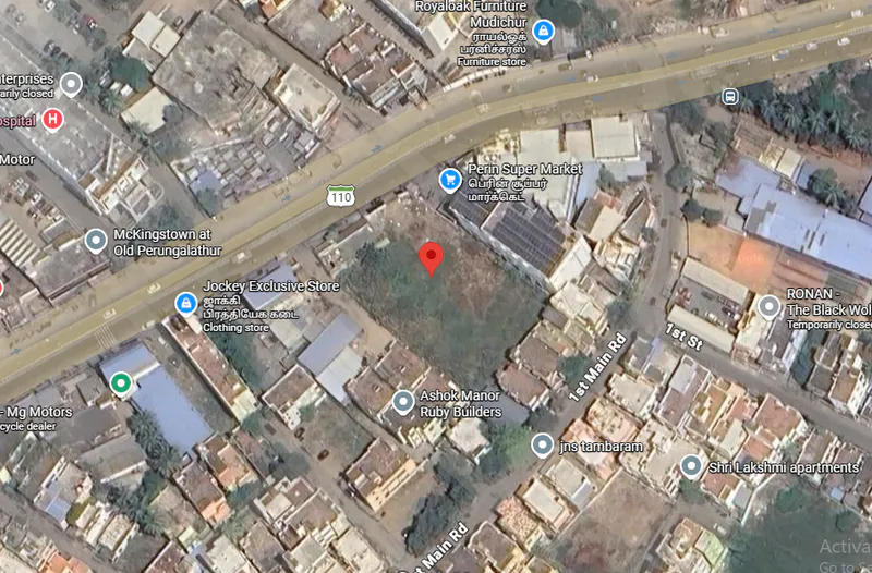 Outright 0.536 Acres - Perungalathur