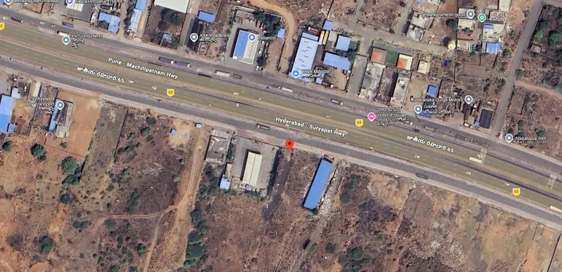 Outright 2 Acres 25 Guntas - pedda-amberpet-kalan