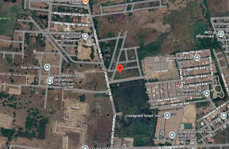 Outright 8.93 Acres - Thazhambur photo 1